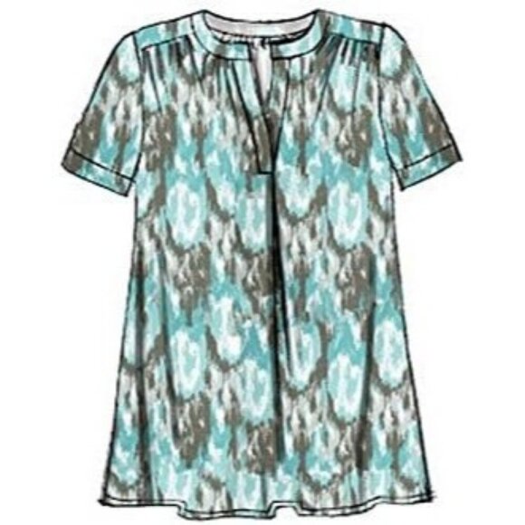 Misses Tops & Tunic Sewing Pattern McCalls M7324 Sizes A5 6-14 - Picture 5 of 7